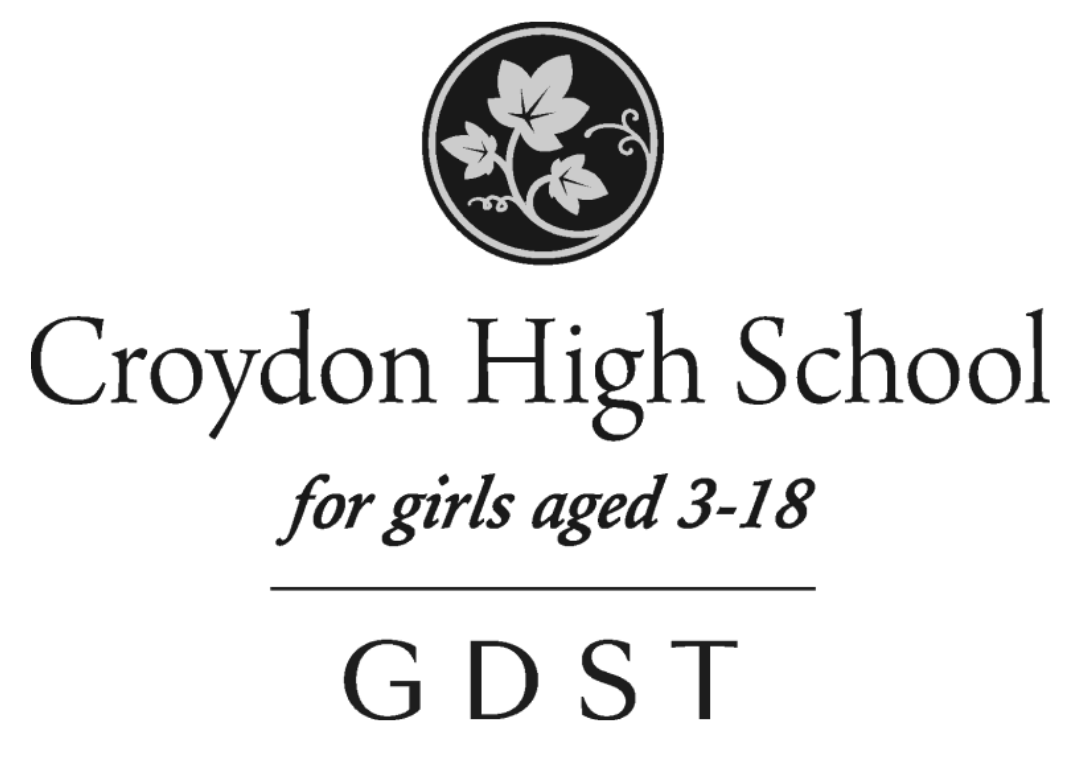a logo of Croydon High School