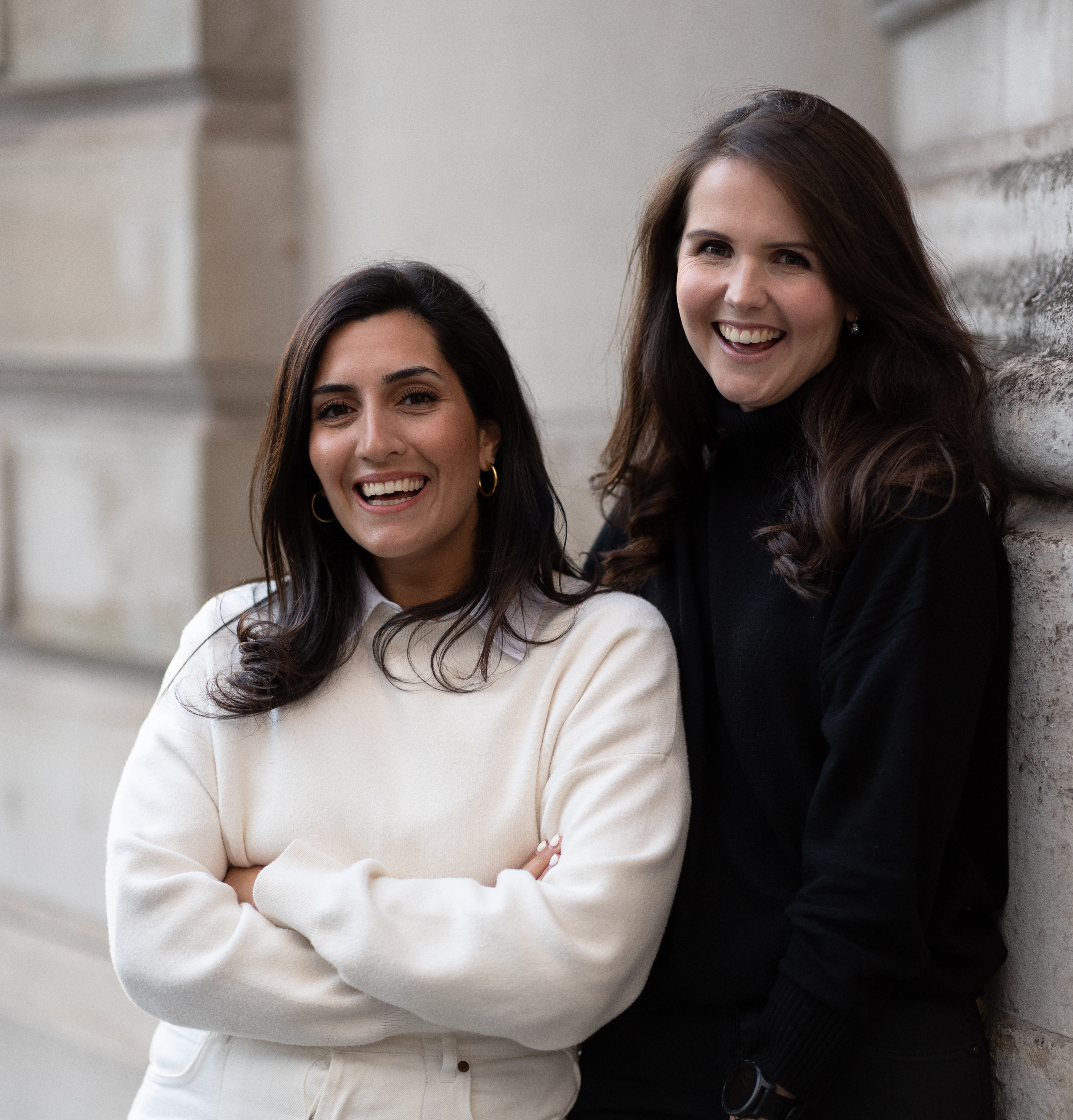 co-founders Jas and Jo at the Apple International Women's Day photoshoot